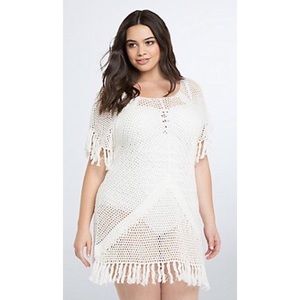 Torrid Crochet Swimsuit Cover up